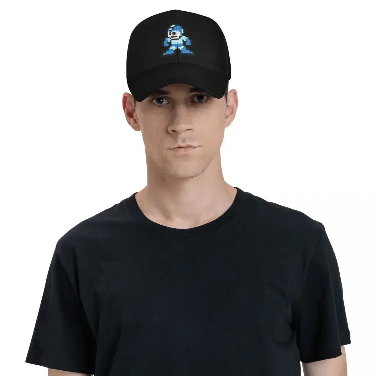 Megaman 8-Bit-Baseballkappe Sommerhut Strand Herren Golfbekleidung Damen