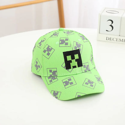Casquette de baseball unisexe « Totem of Undying Hat » pour cosplay, style cyberpunk, motif pixel, accessoires de plein air