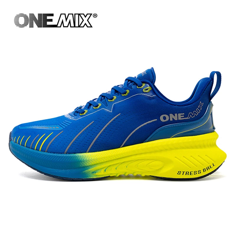 ONEMIX Scarpe da corsa da strada bianche da uomo Scarpe sportive da esterno con cuscinetto d'aria Scarpe da ginnastica da uomo Scarpe da jogging estive Calzature da donna