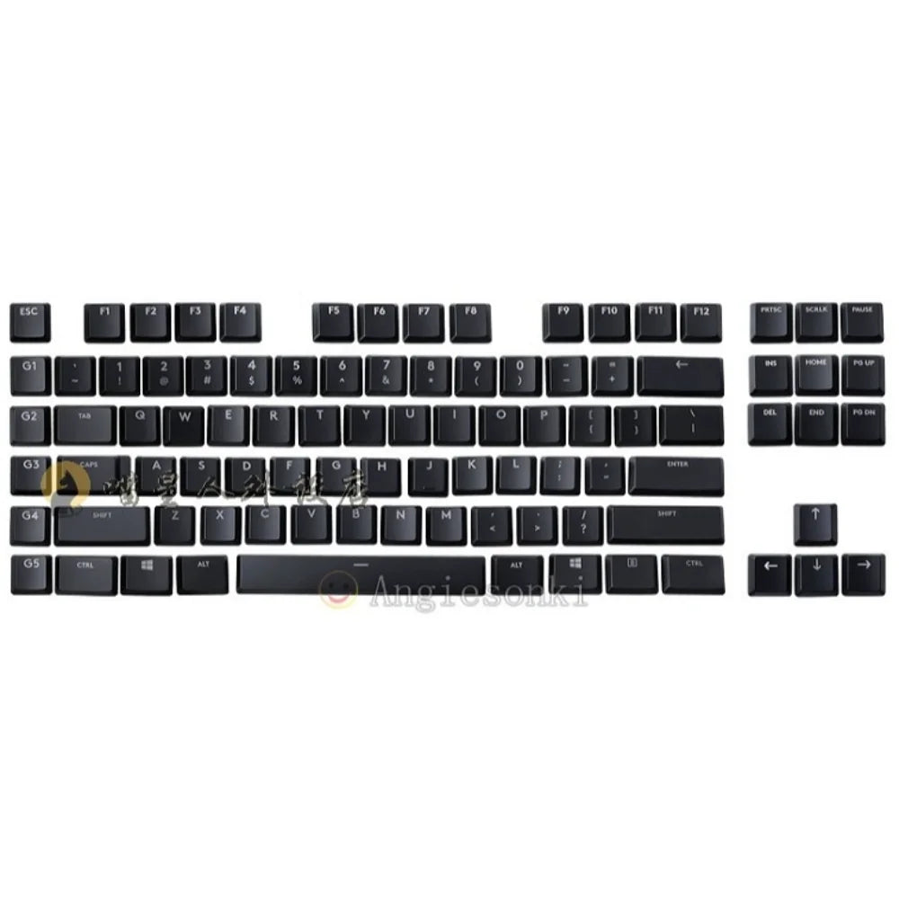 G915 913 TKL G815 G813 Textured Anti Slip Transparent Backlit Keycap, Suitable for Logitech Mechanical Keyboard