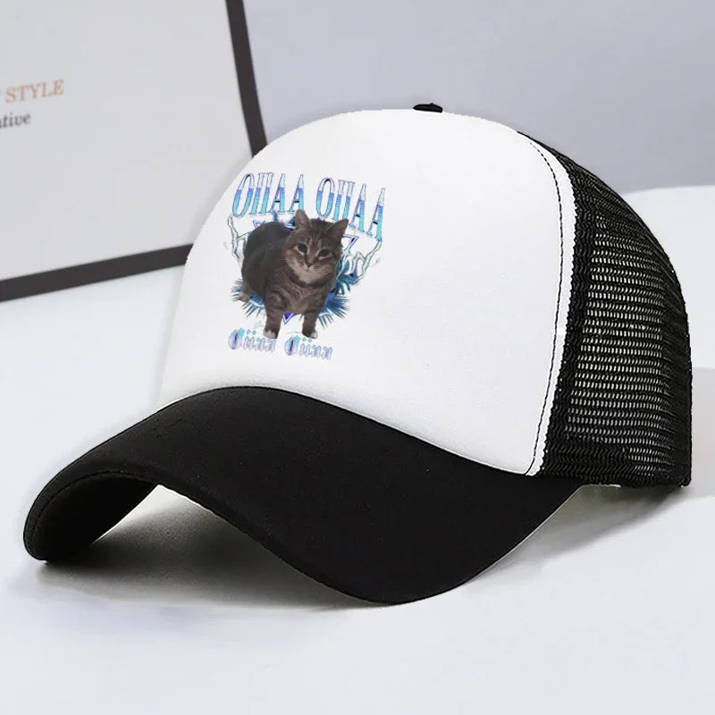 Casquette de baseball italienne Brainrot pour enfants, casquette décontractée pour garçon, chapeaux de sport pour enfants, chapeaux de soleil Tung Sahur Tralalers Shark, bonnet ajustable, cadeau pour homme