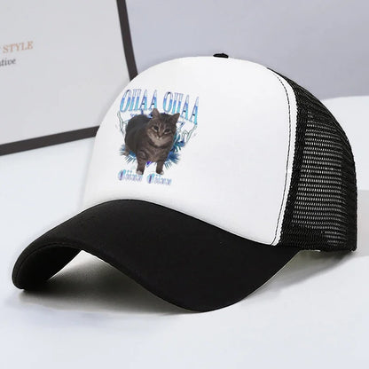 Casquette de baseball italienne Brainrot pour enfants, casquette décontractée pour garçon, chapeaux de sport pour enfants, chapeaux de soleil Tung Sahur Tralalers Shark, bonnet ajustable, cadeau pour homme