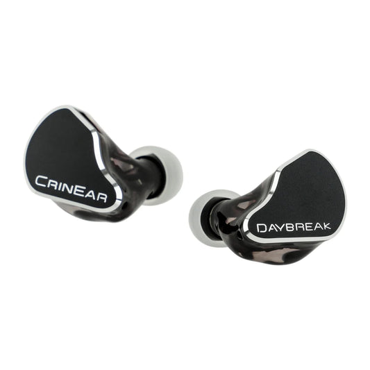 CrinEar Daybreak 1DD+2BA+2MPT Tribrid In-Ear Monitors – Micro-Planar Tweeters HiFi Wired Audiophile IEM Earphones
