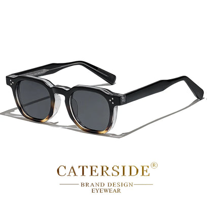 1/2/3 Pairs CATERSIDE Fashion Men Sunglasses Retro Brand Design Polycarbonate Frame Sun Glasses Women Travel Party Eyeglasses