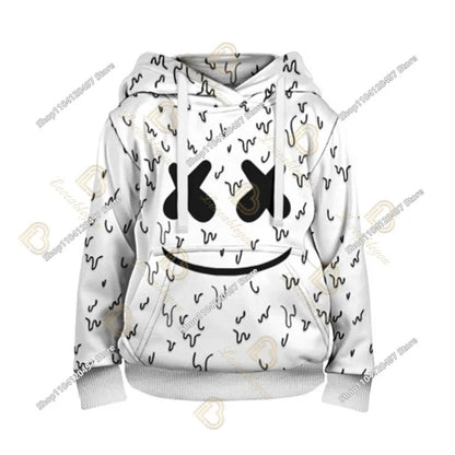 2-14Y Sweatshirt Fortnite Child Print Hoodie Sweatshirts Boys Girls Fashion Harajuku Jacket Kids Clothes Games Cosplay Costume