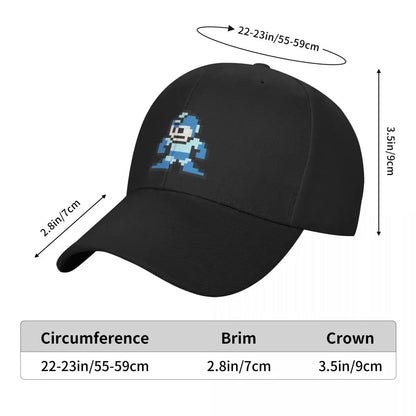 Megaman 8-Bit-Baseballkappe Sommerhut Strand Herren Golfbekleidung Damen