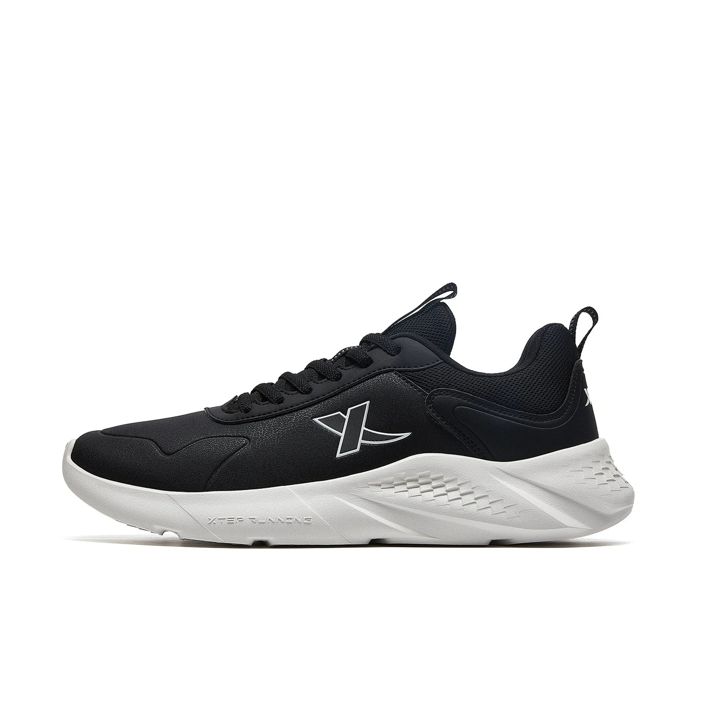Xtep men's running shoes, lightweight surface training, comfortable breathable jogging stability outdoor shoes, model 879419110032