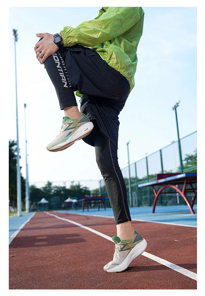Chaussures de jogging pour homme, décontractées et confortables, de couleur unie, résistantes à l'usure, respirantes et faciles à porter, antidérapantes