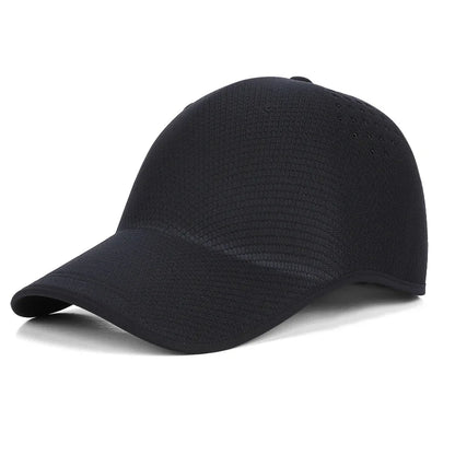 Nahtlose Baseballkappe für Herren – schnell trocknend, zusammenfaltbar, Sportkappe für Outdoor, Angeln, Klettern, Sport – leichte Schirmmütze, Sonnenhut