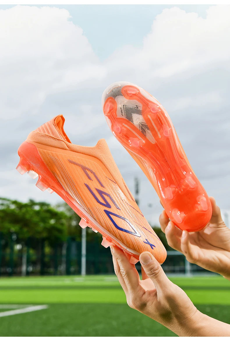 New Men's Football Boots Turf Soccer Shoes Sport Ultralight Comfortable Cleats Futsal Non Slip Fg Grass Indoor Adult Non-Slip