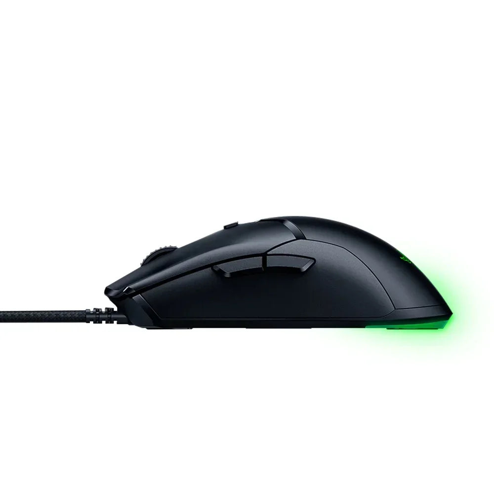 Razer NEW YEAR GIFT Thunder Snake Viper Mini Computer Esports Cable Gaming Mouse Laptop RGB Light, Small Hand Mouse