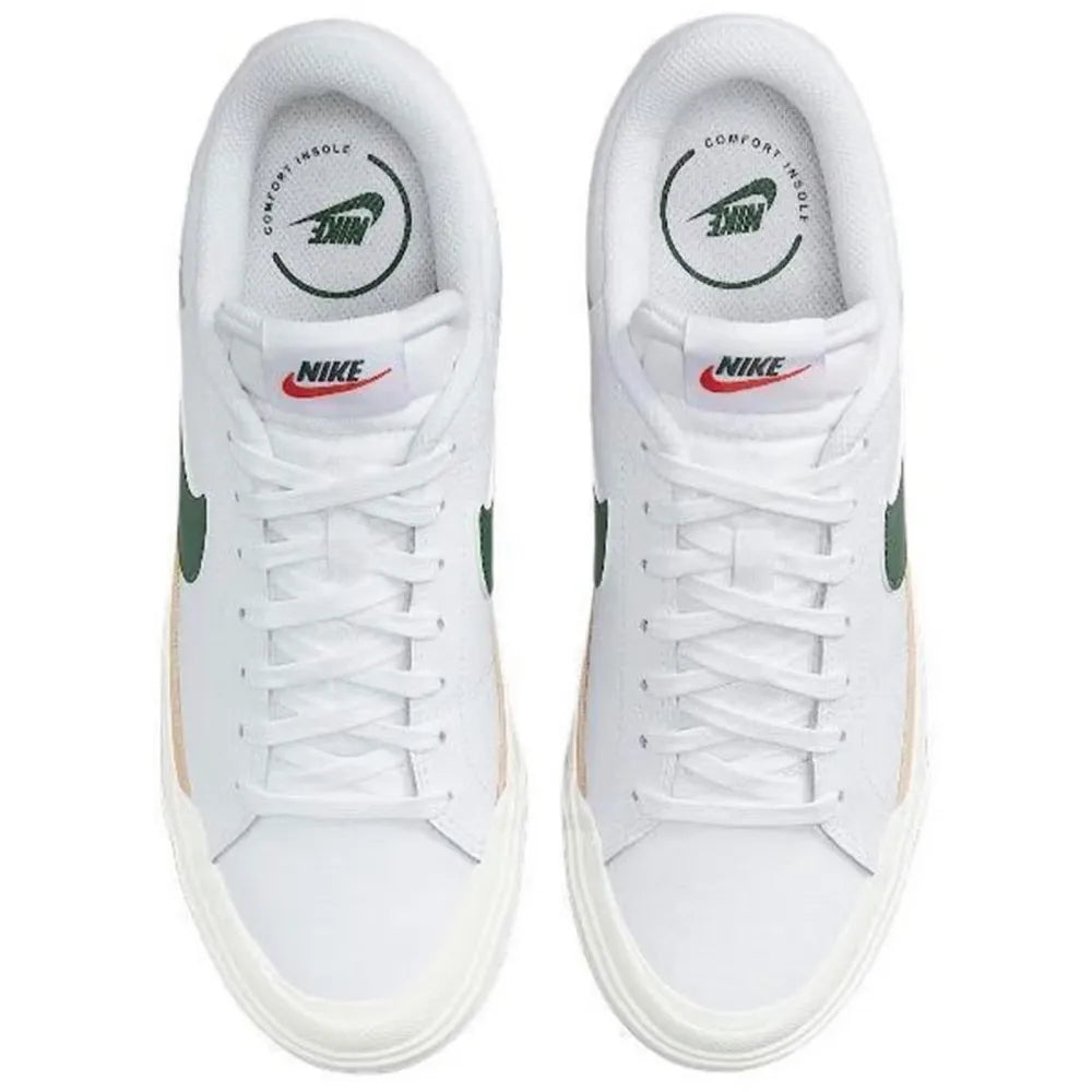 Nike Court Legacy Lift – кецове за увеличаване на височината, с комфортна амортизация, противоплъзгащи и издръжливи, класически модел DM7590-107