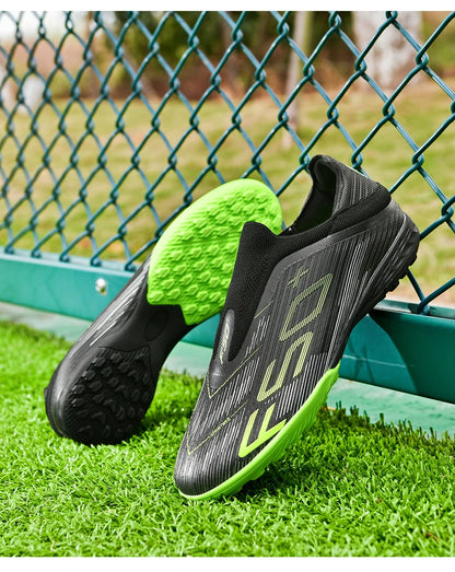 New Men's Football Boots Grass Cleats Futsal Comfortable Turf Soccer Shoes Sport Ultralight Fg Non Slip Indoor Adult Non-Slip