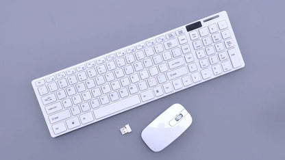 New 2.4G Wireless Keyboard and Mouse Set for Laptop iPad PC Desktop for Android iOS Windows