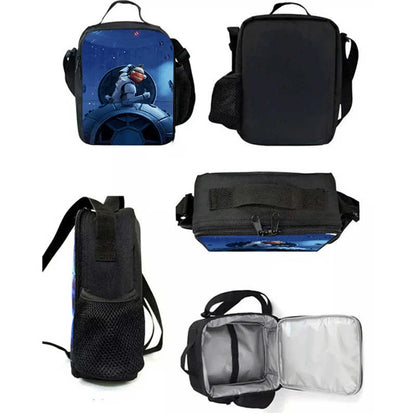 Lunchbags für Kinder, Cartoon-Fort-nite-Schul- und Picknicktaschen für Mädchen und Jungen, isolierte Kühltaschen für Kinder, tragbar und leicht