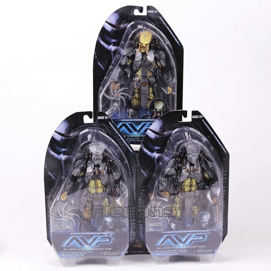 NECA AVP Alien vs. Predator Chopper Celtic Scar Predator 7" akcijska figura s pokretnim zglobovima, model igračka
