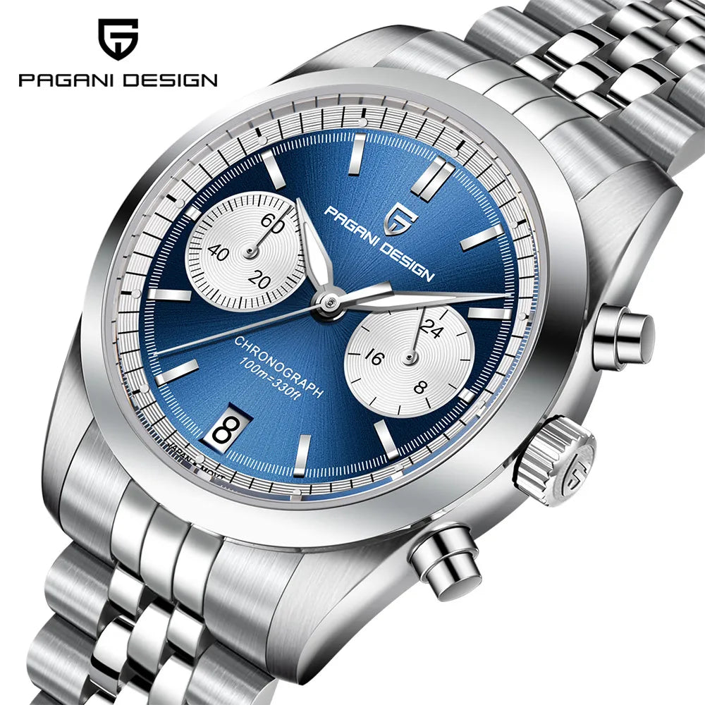 PAGANI DESIGN Pilot Men's Quartz Watches Sports Waterproof Wristwatch Sapphire Automatic Watch Men's Watch PD1775