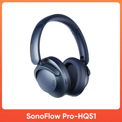 1MORE SonoFlow Pro Wireless Headphone 100H Playtime flash-sale Bluetooth Active Noise Cancelling Hi-Res Audio Clear Call