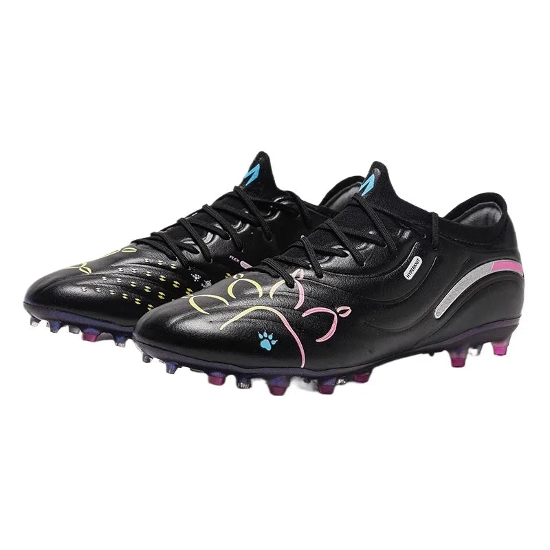 Kelme miesten jalkapallokengät aikuisille, Mg Short Spikes, tekonurmiharjoitteluun tarkoitetut jalkapallokengät, erittäin kevyet, liukumattomat jalkapallokengät