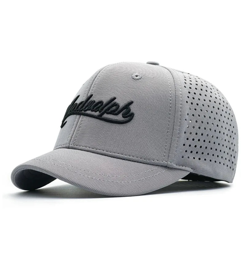 Big Head Hat Back Closed 5cm Short Brim Baseball Cap for Men Mesh Fitted Caps Stretchy Full Closed Caps 56-60cm 61-65cm