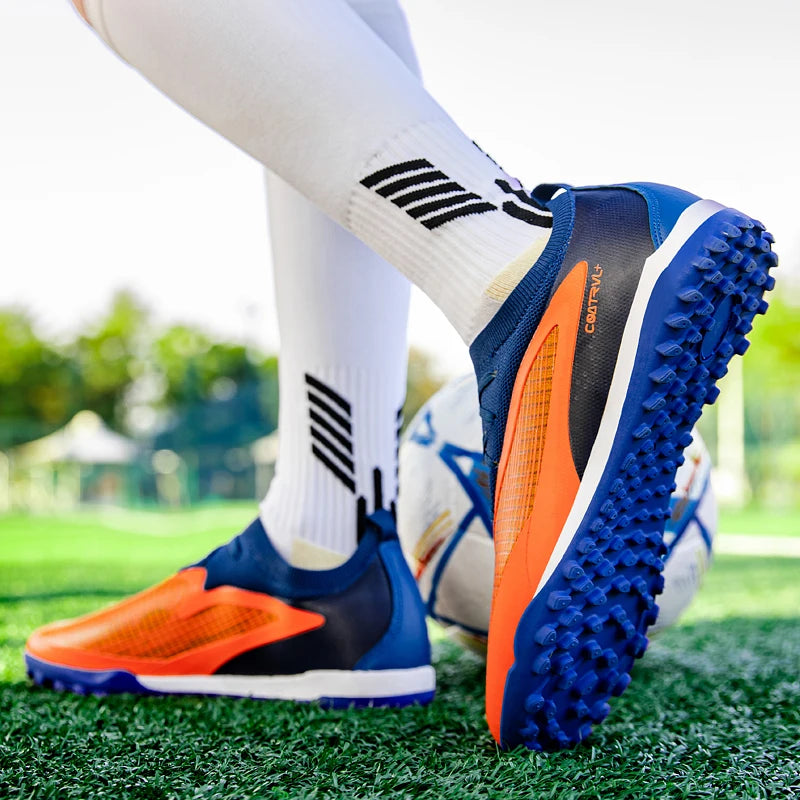 Heren New TF voetbalschoenen sneakers voor kunstgras, slijtvast, ademend, voor volwassenen, trainingsschoenen voor voetbal van topkwaliteit met noppen