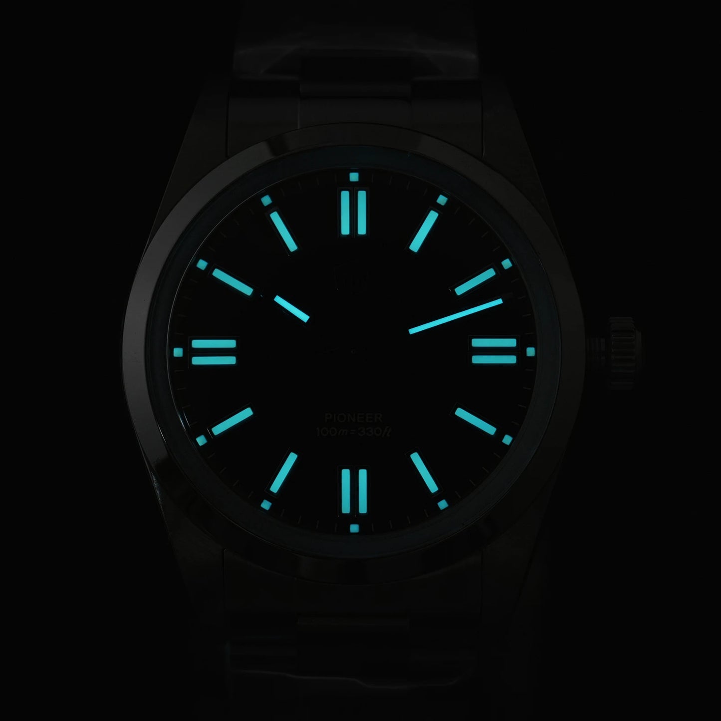 Watchdives WD1016 V3 36Mm VH31 Quartz Watch Man Multicolored K1 Bubble Mirror Sapphire Luminous 100M Waterproof Steel Wristwatch