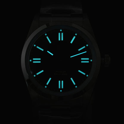 Watchdives WD1016 V3 36Mm VH31 Quartz Watch Man Multicolored K1 Bubble Mirror Sapphire Luminous 100M Waterproof Steel Wristwatch