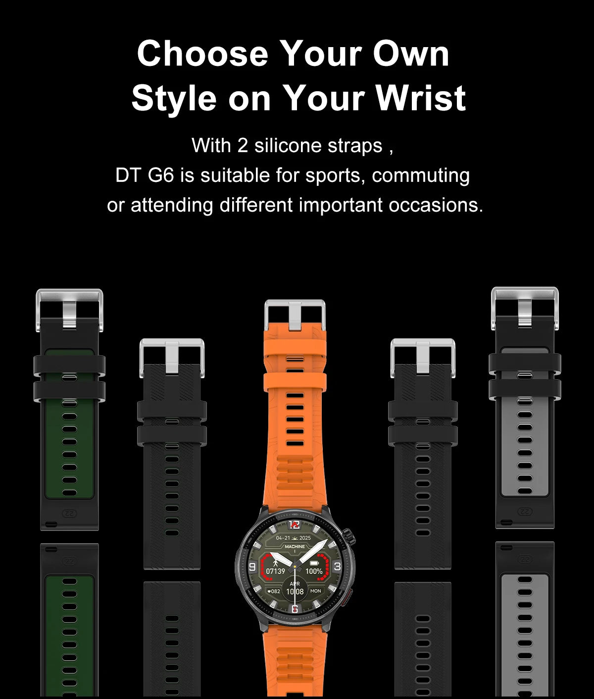 New 4GB Storage Smart Watch GPS Offline Map Local Music Video 200+Custom Dial Swim Outdoor Sport Explosion-proof Military Watchs