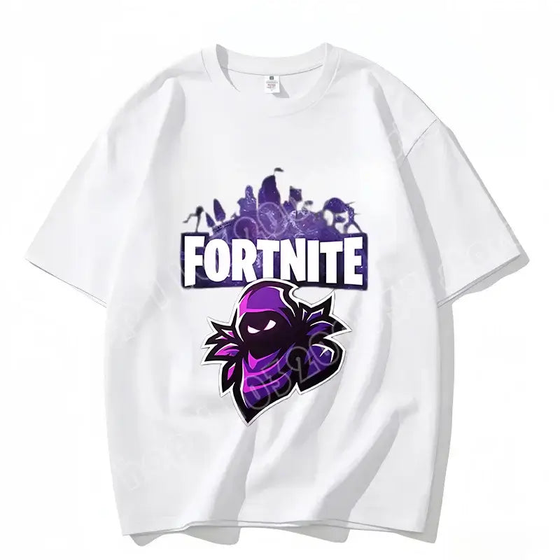 Fortnite majica s okruglim izrezom, uniseks za odrasle, gaming plesna moda, nova, od čistog pamuka, kratkih rukava, savršena za ležerno nošenje i odmor