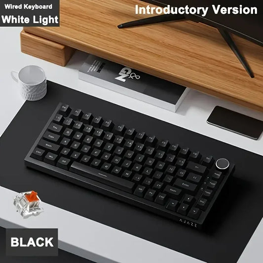 AJAZZ AK820 Rotary Volume Buttons Hot-Swappable Keys For Office AndHome Mechanical Keyboards DIY