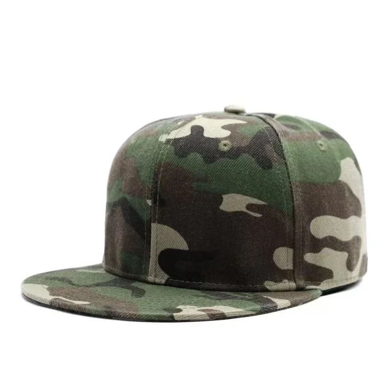 Big Bone Man Plus Size Baseballkappen für Erwachsene, flacher Schirm, Hip-Hop-Fitted-Cap, Herren und Damen, große Kappen, Snapback-Cap, Größe 6 3/4 bis 8