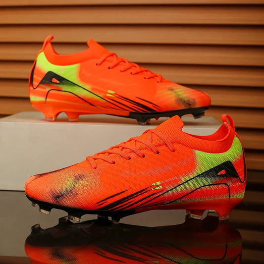 New Men's Soccer Shoes Society Professional Grass Training Original Futsal Sneaker Cleats Indoor Non-Slip Football Field Boots 2025