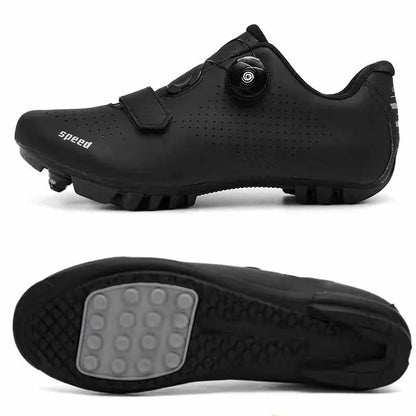 Zapatillas unisex de MTB: zapatillas de ciclismo MTB, zapatillas de running para hombre, zapatillas con clavos para bicicleta de montaña, zapatillas de ciclismo para mujer
