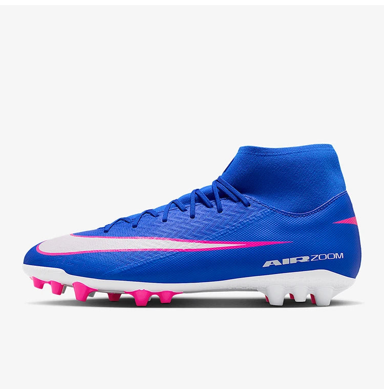 Original Nike Herren-Fußballschuhe für den Frühling, knöchelhoch, mit Schnürung, strapazierfähig, FQ8329-446