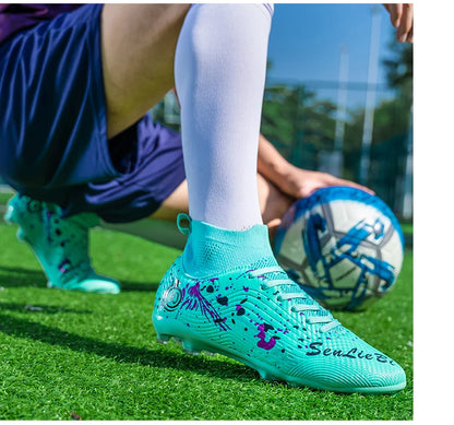 Miesten ammattilaisjalkapallokengät, luistamattomat jalkapallokengät, unisex, hengittävät, futsal-urheilu, uudet nappulakengät, drop shipping, ultrakevyet