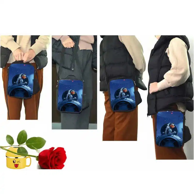 Lunchbags für Kinder, Cartoon-Fort-nite-Schul- und Picknicktaschen für Mädchen und Jungen, isolierte Kühltaschen für Kinder, tragbar und leicht