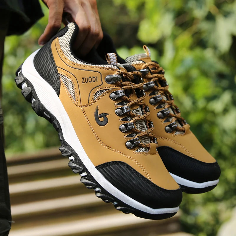 Pantofi casual din piele pentru bărbați, sneakers pentru primăvară, toamnă și iarnă, pantofi sport ușori pentru tenis și mers pe jos