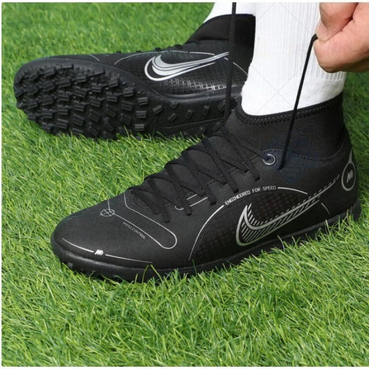 Nike Men's Mid-Top Sneakers SUPERFLY 10 ACADEMY Sports Frisbee Broken Nail Football Shoes DJ2909-007