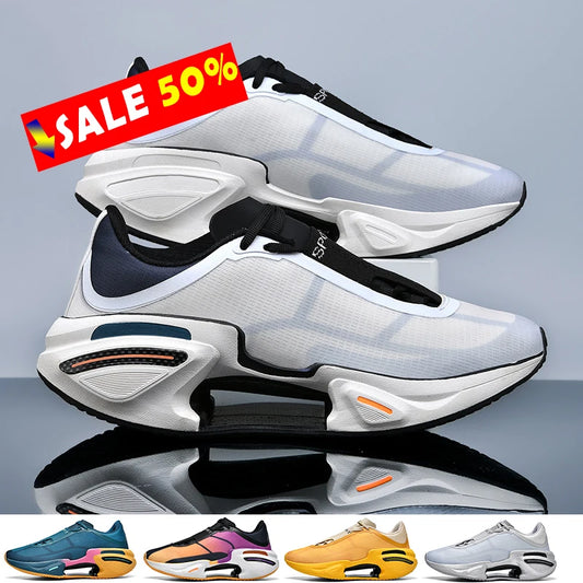 2026 New Men Sports Breathable Lightweight Comfortable Athletic Nonskid Sneakers Daily Leisure Shopping Walking Marathon Shoes