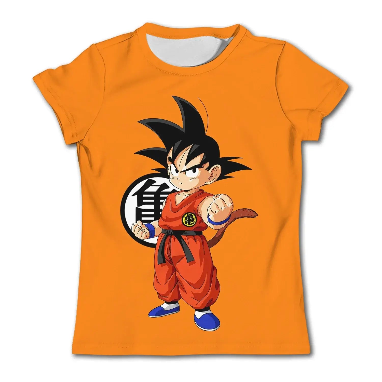 Cartoon Anime 7 Dragon Ball T-shirt for Children and Boys Cartoon T-shirt Short Sleeved Summer Men's Top Short Sleeved T-shirt, Produit gaming premium Fraquane