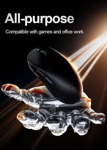 ATK Dragonfly A9 Ultra draadloze gamingmuis PAW3950 ultralicht tri-mode ergonomische e-sports gamermuis voor FPS A9 SE Plus