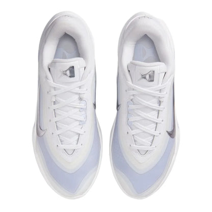 Nike AOne: Minimalist, Comfortable, Cushioned, and Breathable Low-Top Basketball Shoes (Unisex, White and Blue) FZ8606-100