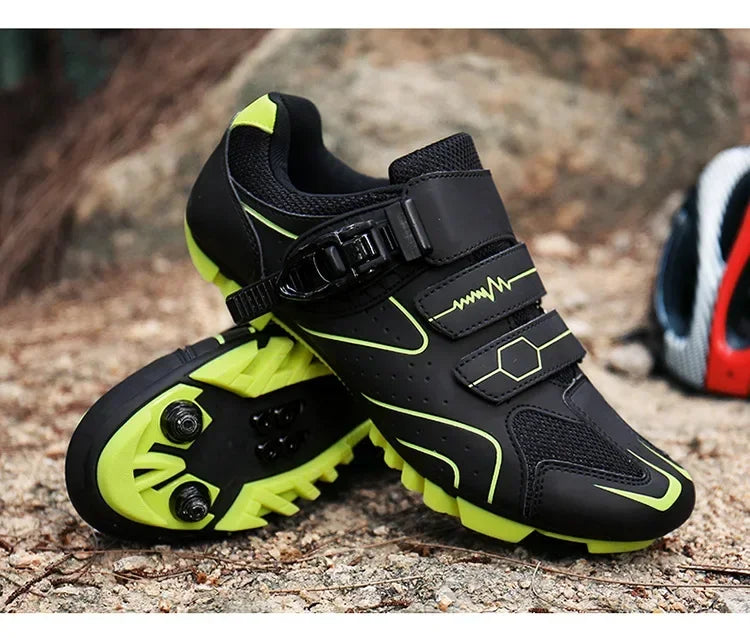Unisexové cyklistické boty s tvrdou podrážkou – 4-Season boty pro silniční kola s aretačními pedály, vhodné pro MTB a outdoorové sporty