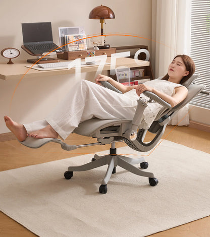S950 Ergonomic Office Chair Adjustable Computer Chair, Gaming Chair with Lumbar Support, Comfortable Study Chair for Home Office & Work