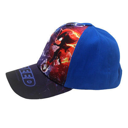 Dernière casquette de baseball ajustable pour enfants Sonic Print 48-54 cm, motif Anime Tails Knuckles, chapeau de soleil Shadow, hérisson bleu, chapeau d'extérieur pour bébé, cadeau