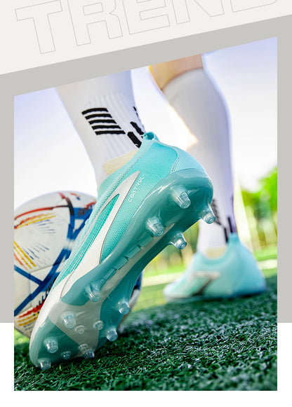 Heren New TF voetbalschoenen sneakers voor kunstgras, slijtvast, ademend, voor volwassenen, trainingsschoenen voor voetbal van topkwaliteit met noppen