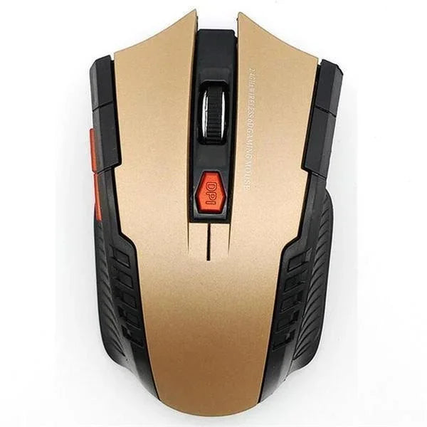Mini Portable Mouse 2.4GHz Wireless Optical Game Mouse for PC Laptop Computer USB Receiver