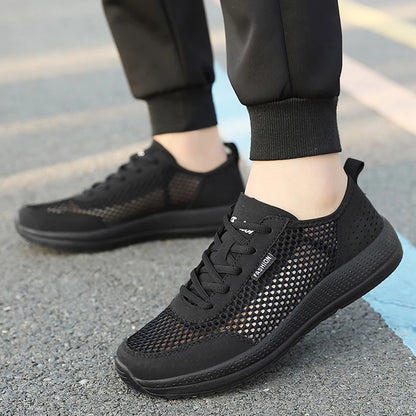 Men Soft Sport Shoes Breathable Fashion Mesh Running Shoes Comfortable Man High Quality Outdoor Lightweight Sneakers for Men