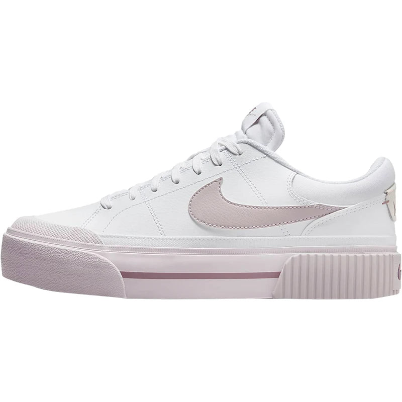 Nike, autentiche scarpe da ginnastica casual da donna con suola spessa resistente all'usura e tomaia bassa DM7590-105