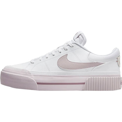 Nike, autentiche scarpe da ginnastica casual da donna con suola spessa resistente all'usura e tomaia bassa DM7590-105